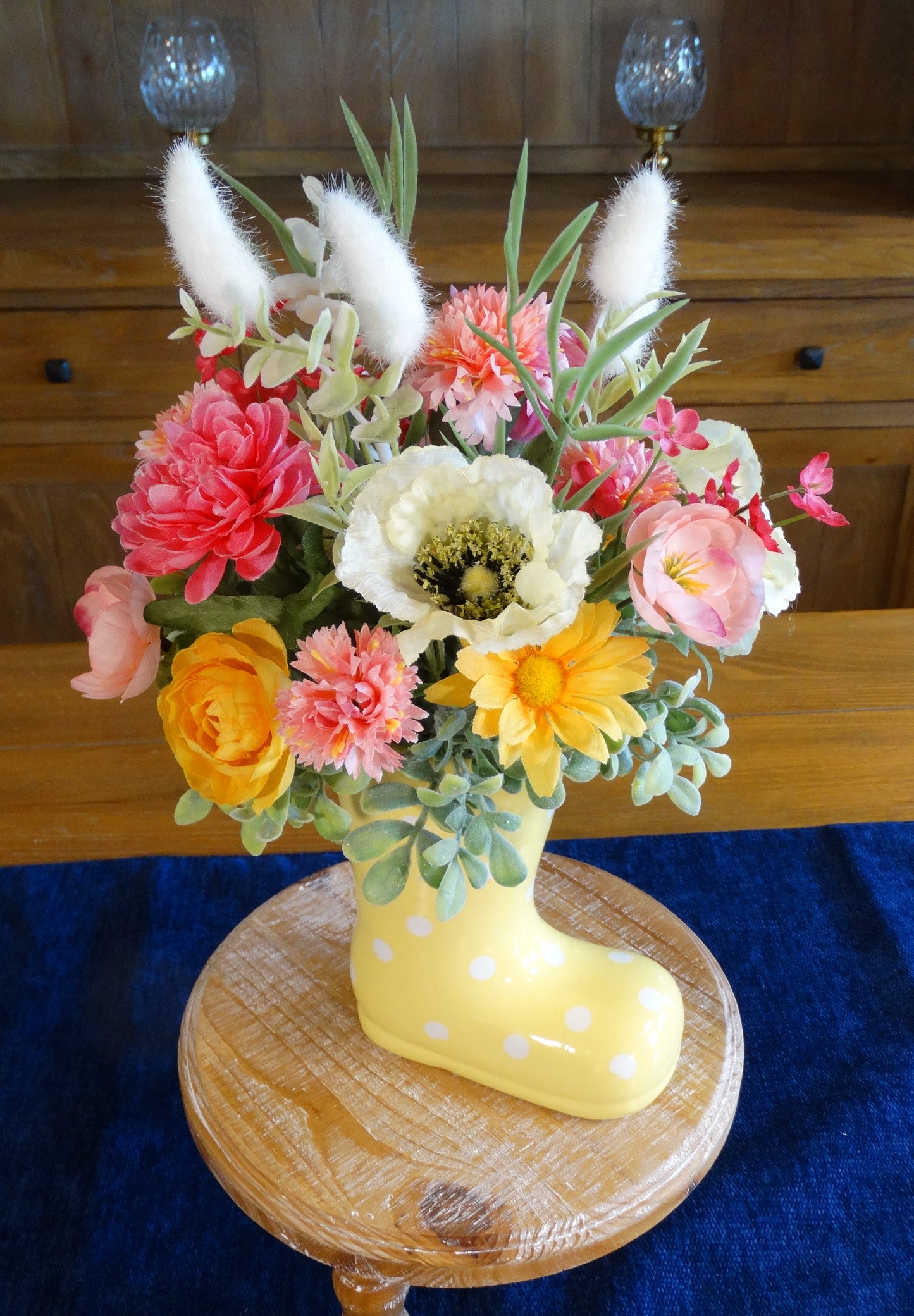 Yellow Rain Boot Arrangement