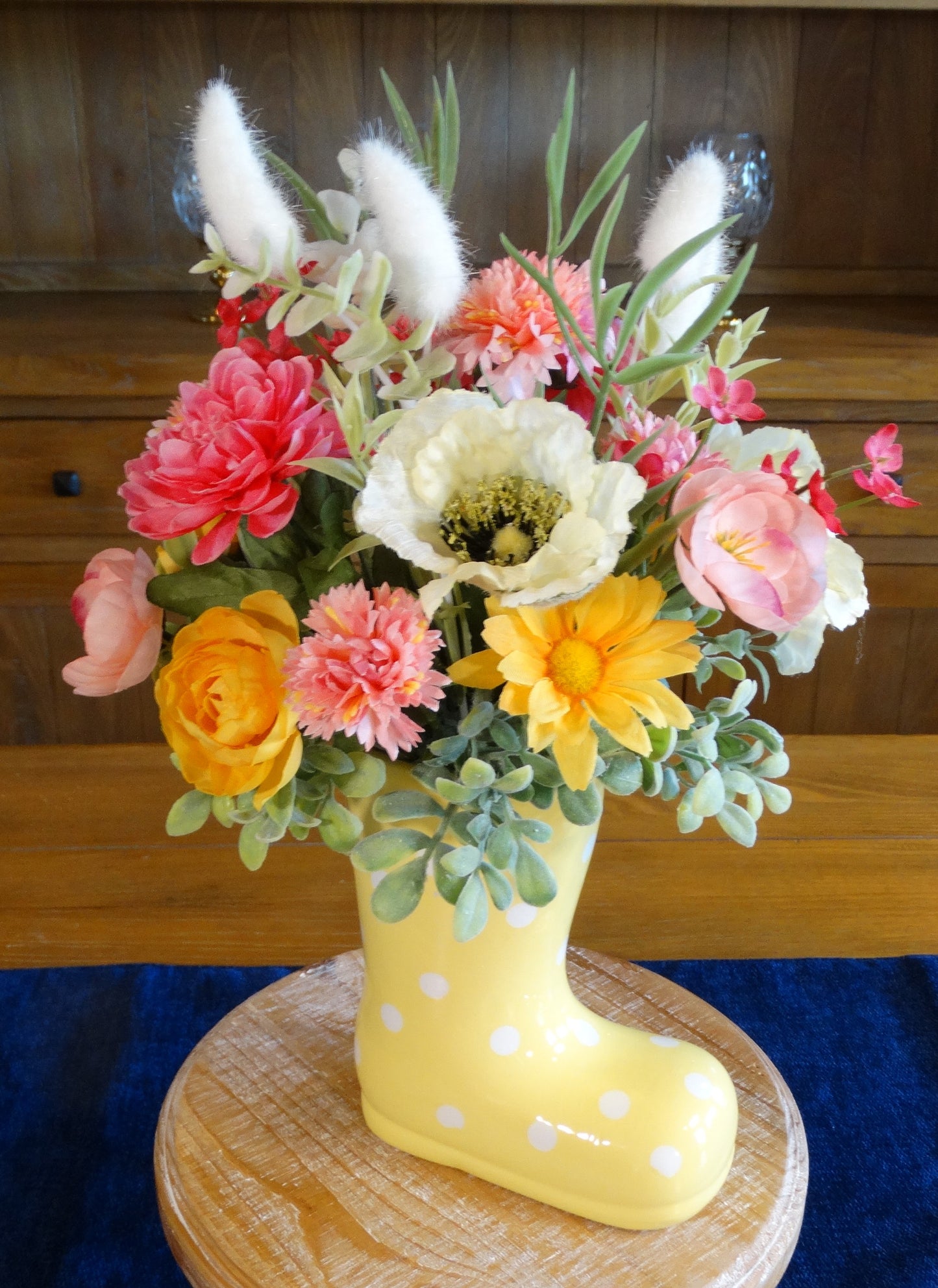Yellow Rain Boot Arrangement