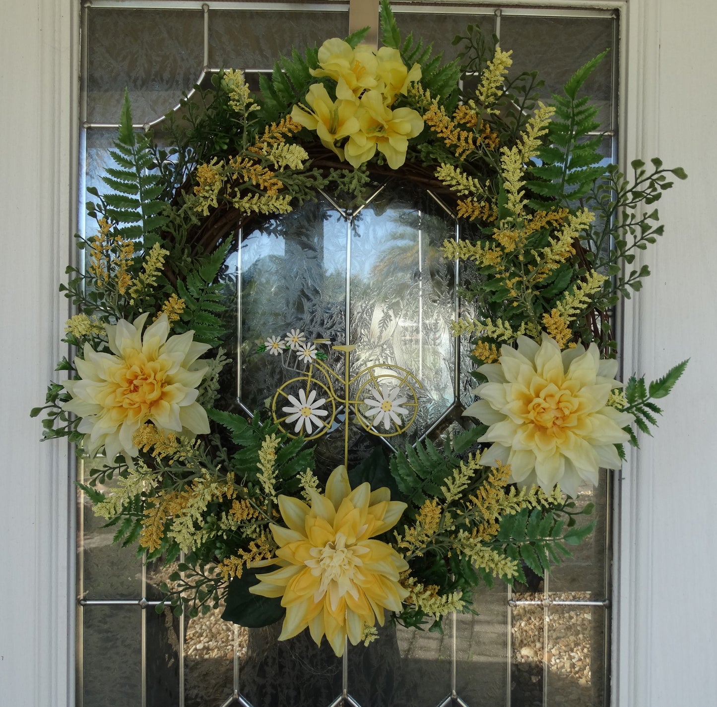 Spring Wheels Wreath
