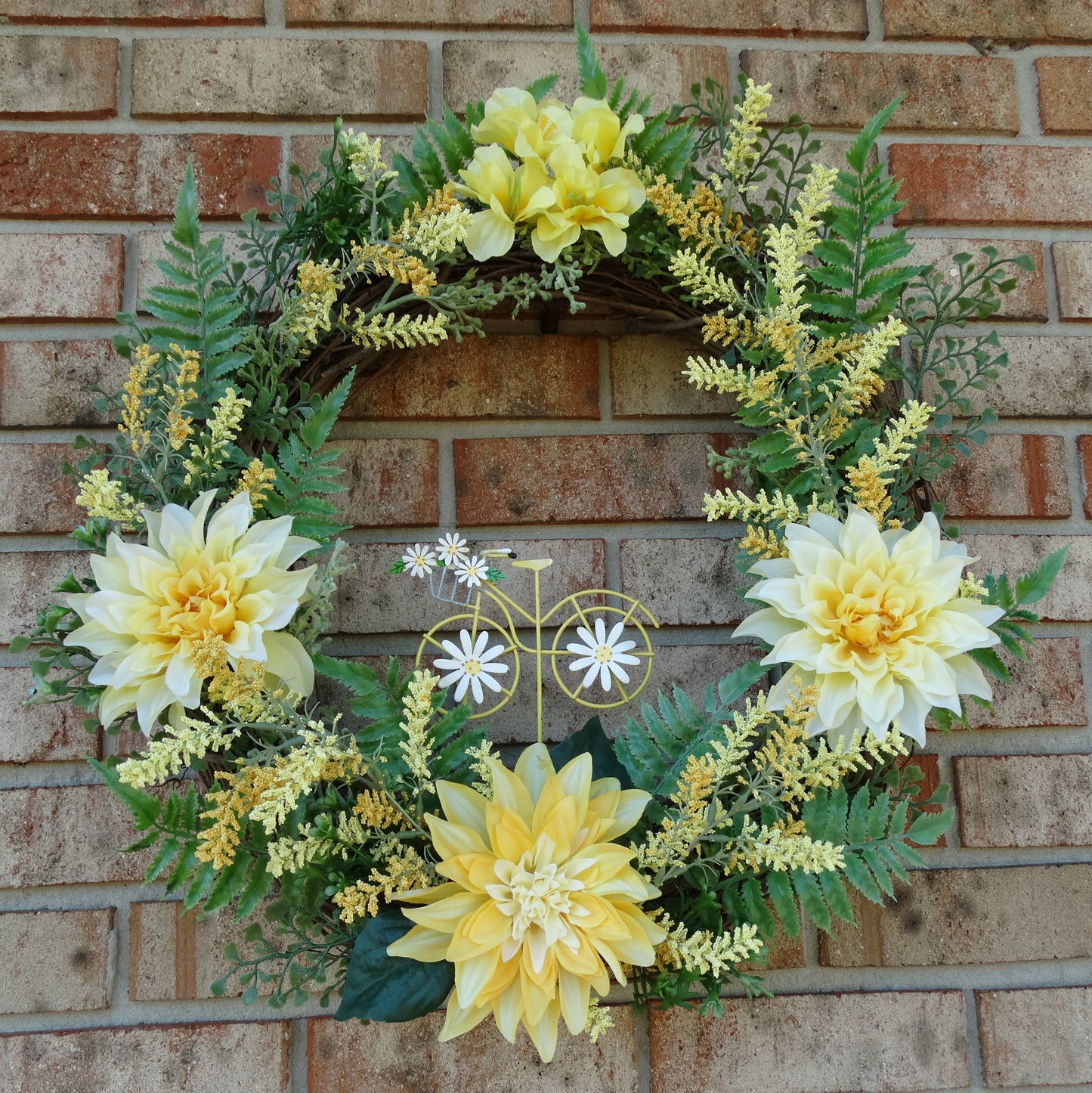 Spring Wheels Wreath
