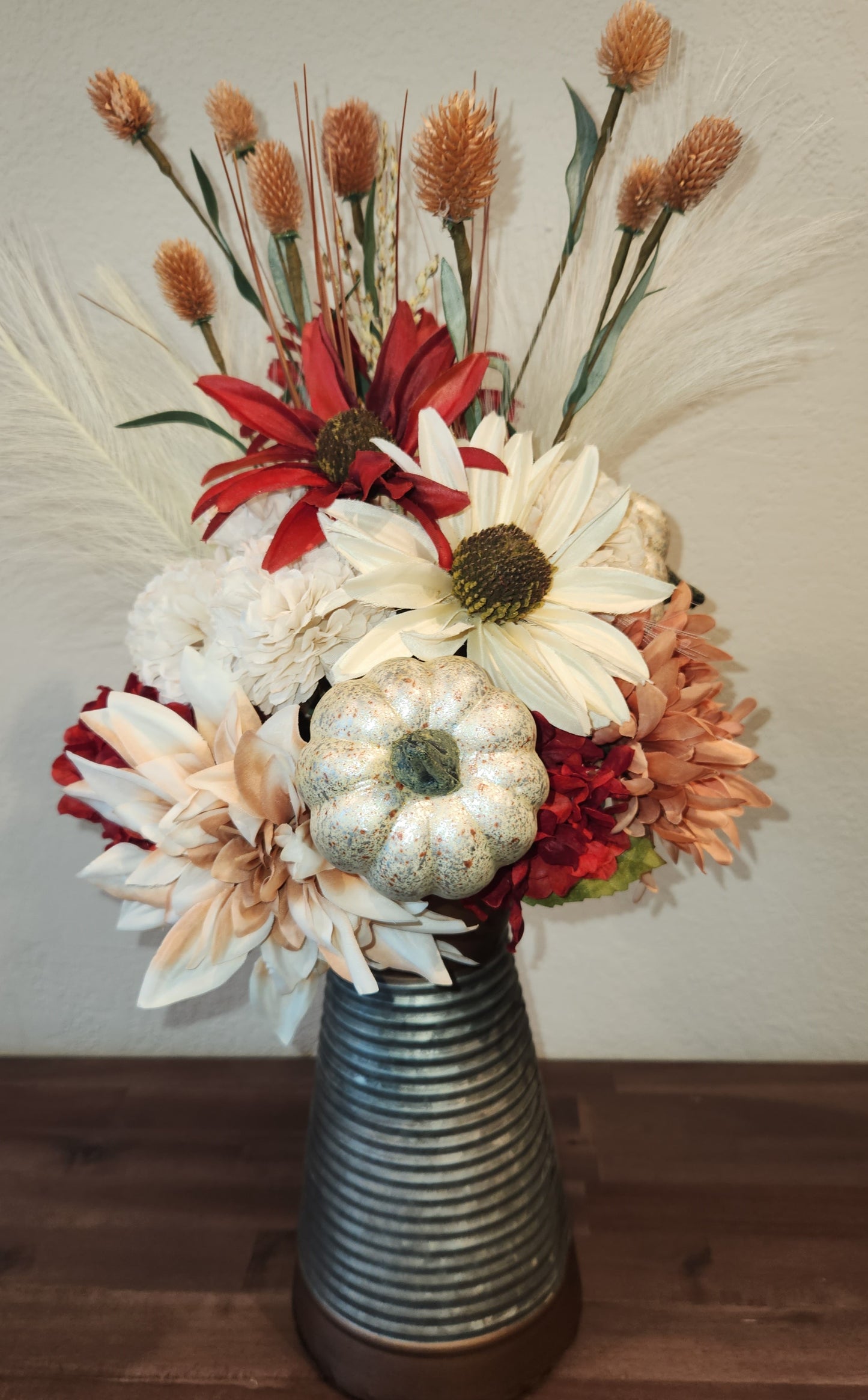 Farmhouse Dahlia Pitcher