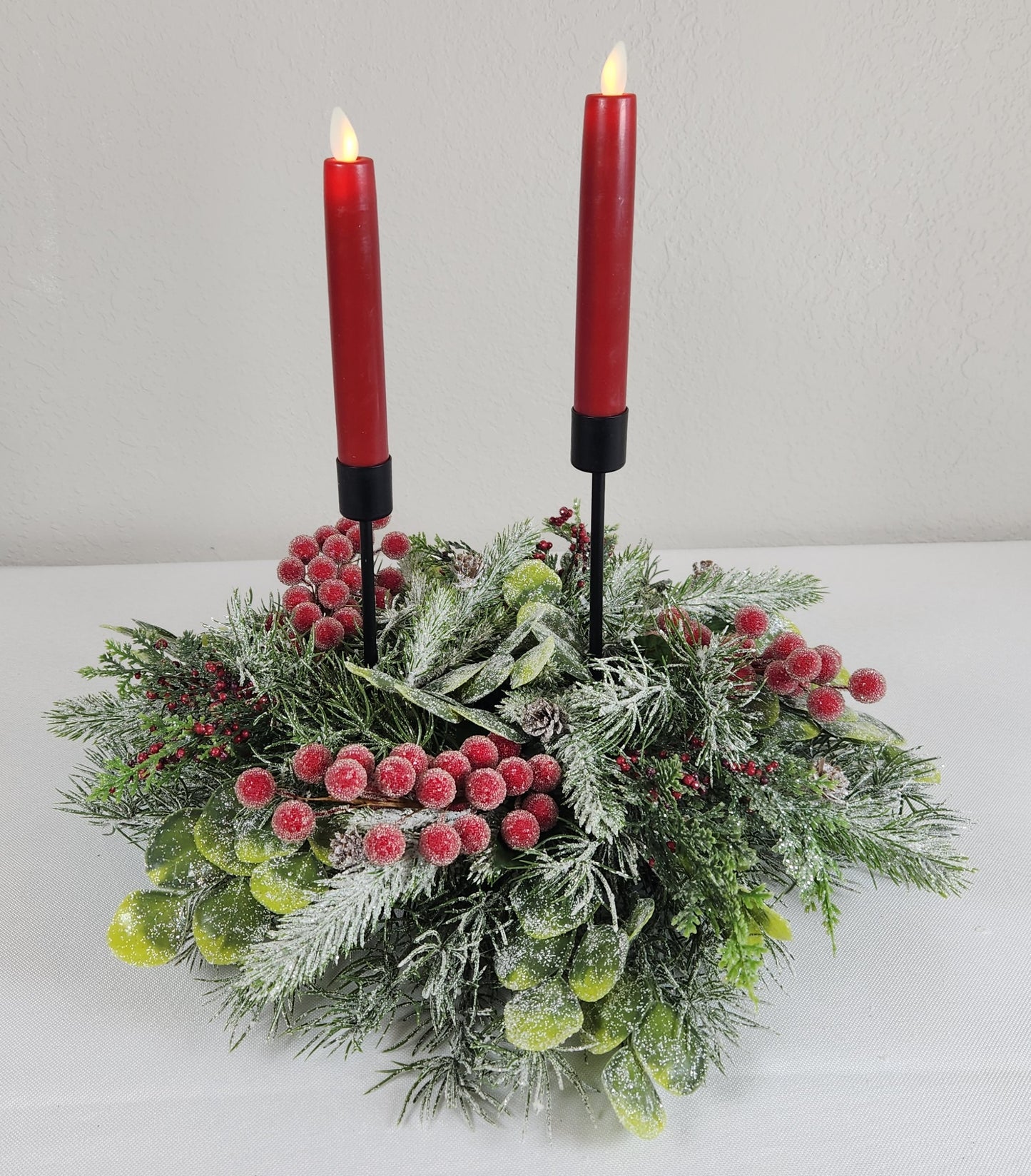 Christmas Winter Berry Centerpiece
