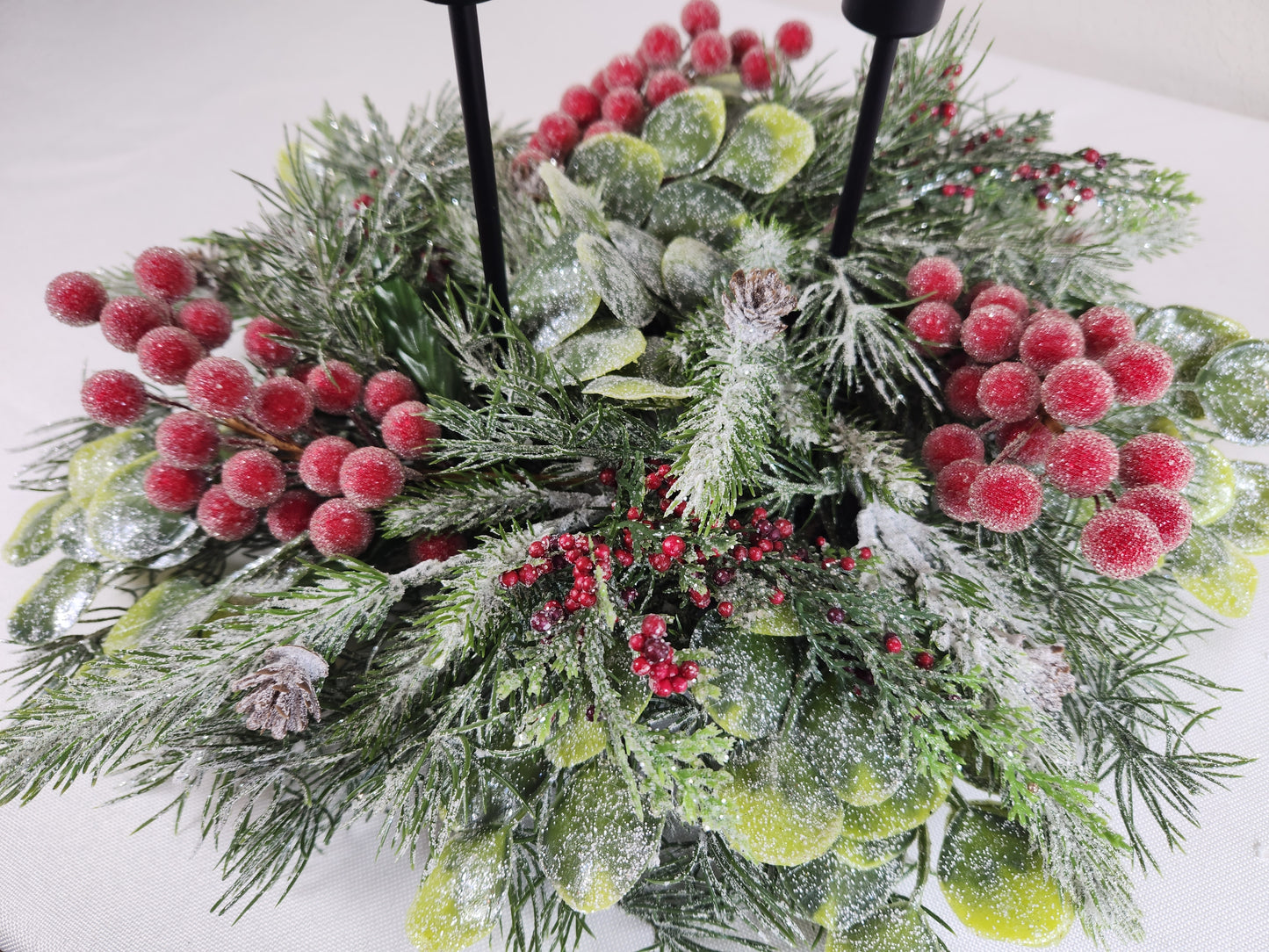 Christmas Winter Berry Centerpiece