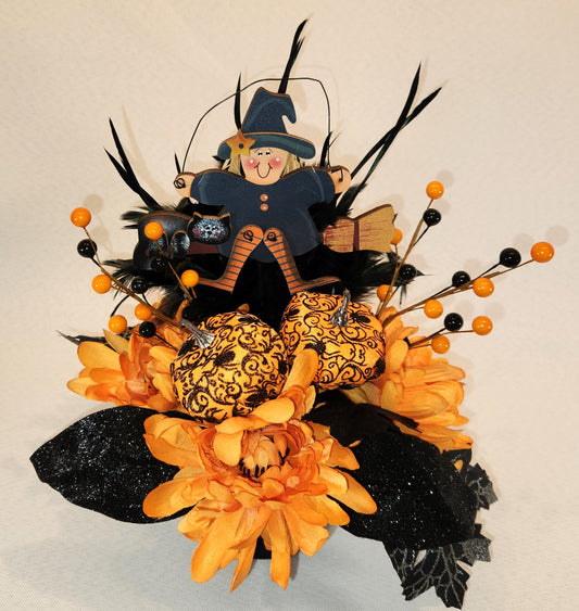 Sweet Pumpkin Witch